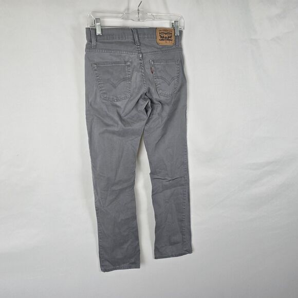 Levi's 511 Slim Jeans Boys 14 27 x 27 Regular Gray - Picture 15 of 16